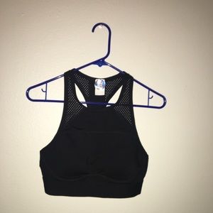 NWT Pink Ultimate High Neck Sports Bra
